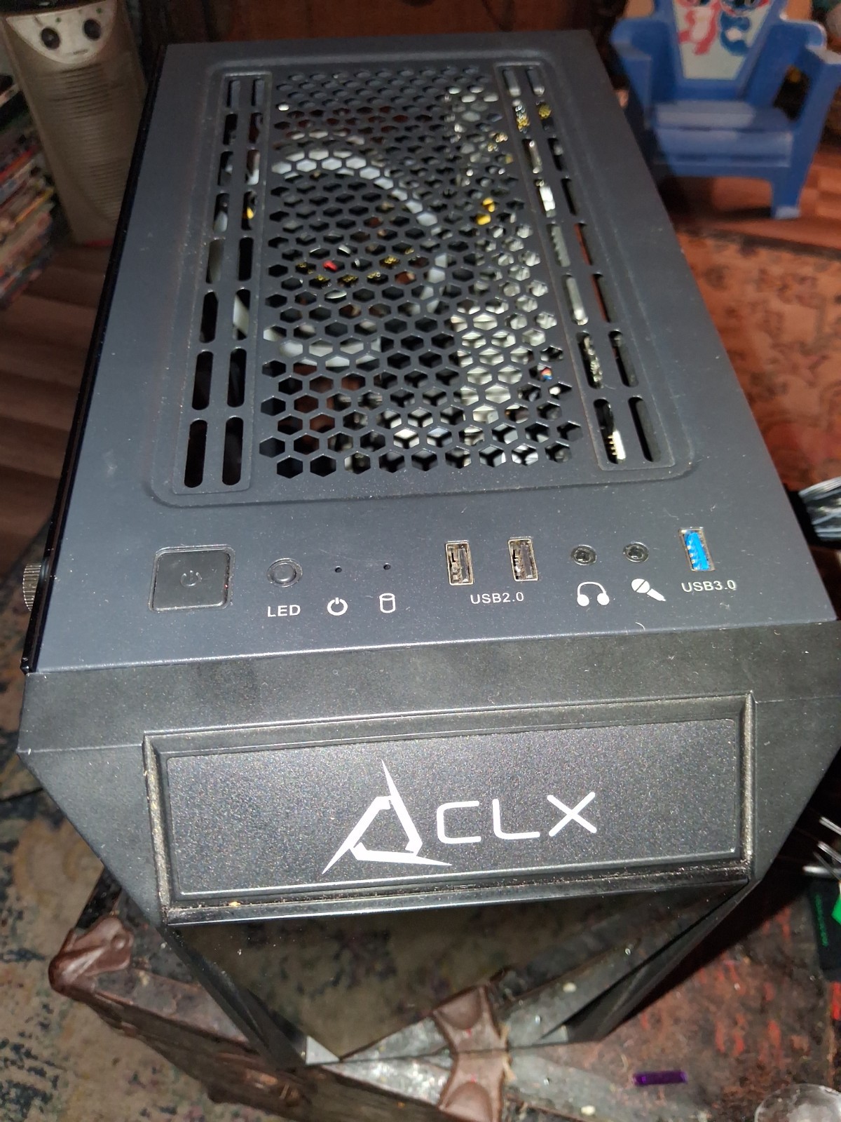 CLX Gaming Desktop Tower PC AMD Ryzen Dedicated Graphics Wi-Fi Black