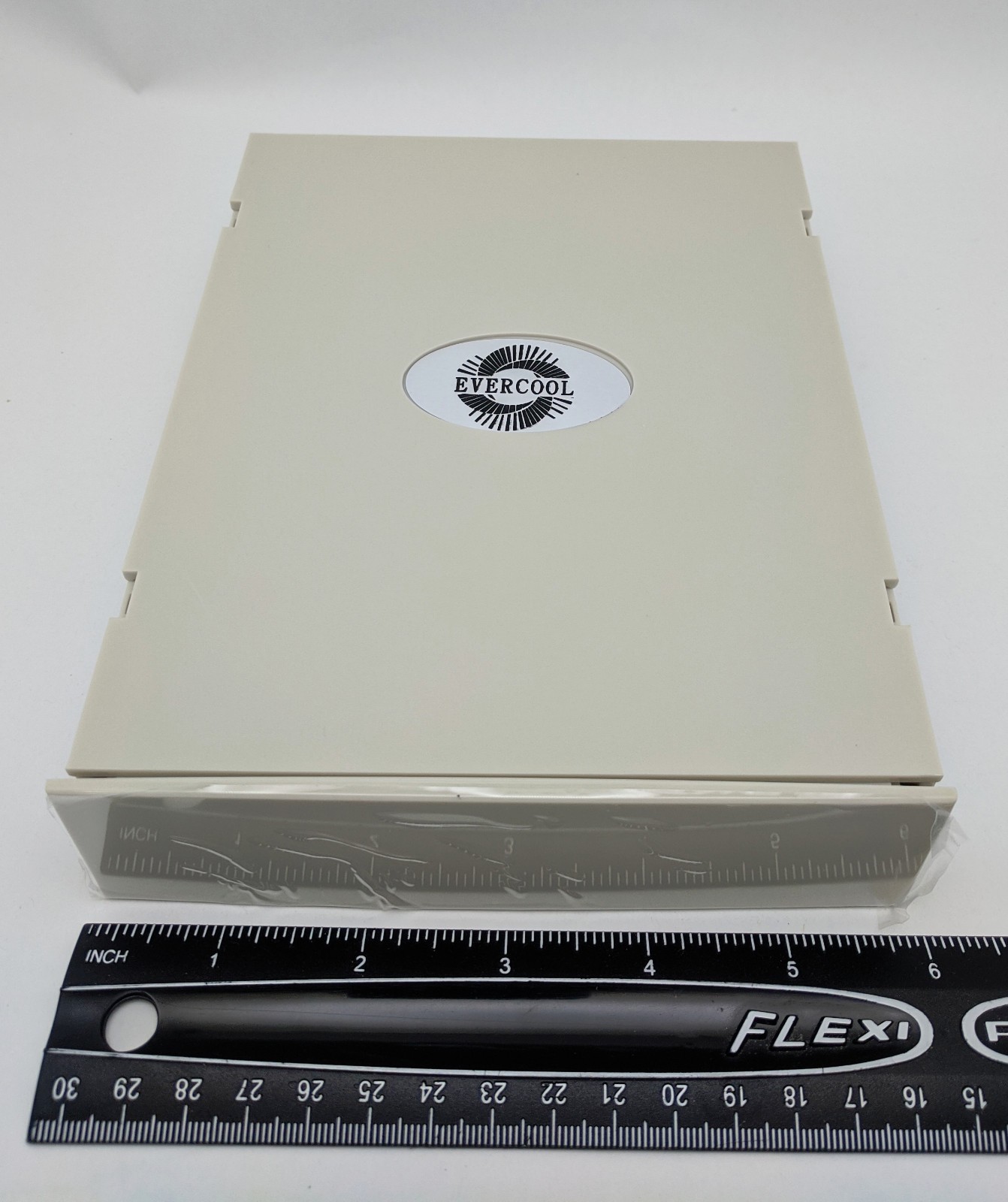 NEW Beige Computer 5.25″ Drive Bay Storage Drawer Box Tray for DVD/Blu-Ray disc