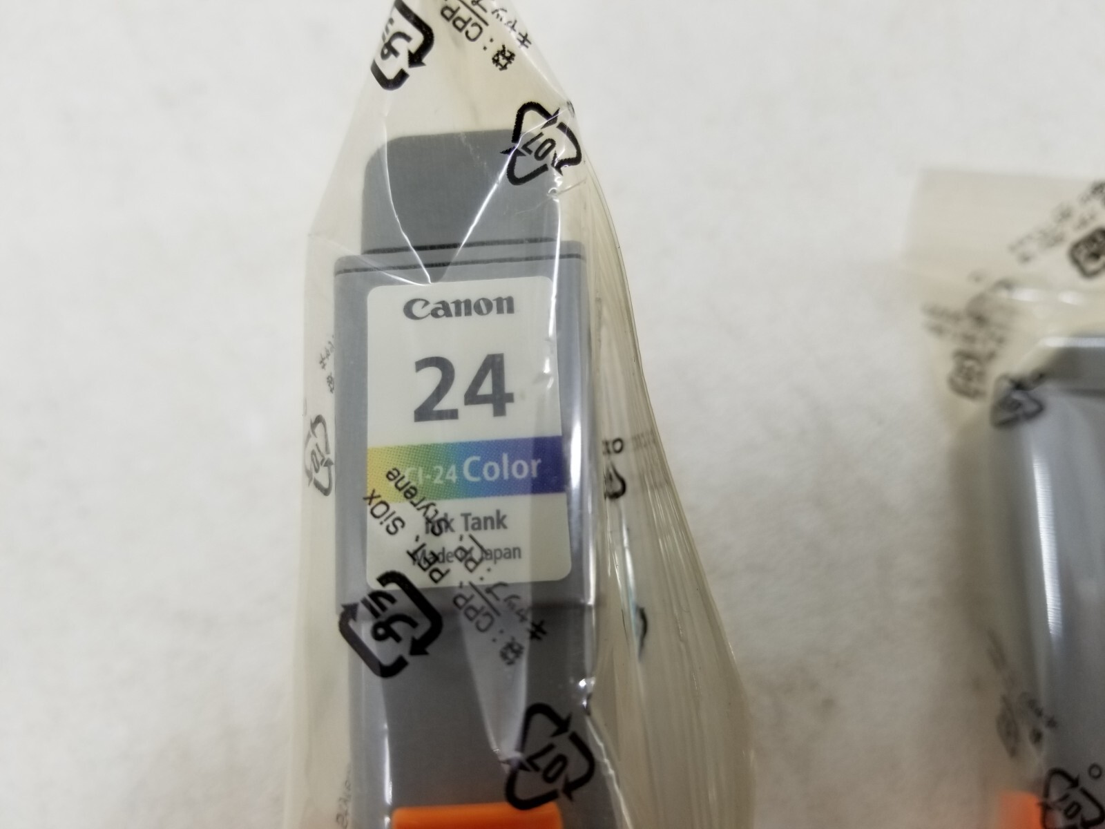 Genuine Canon BCI-24 Twin Black & single Color Ink Cartridges PIXMA iP1500 BAG