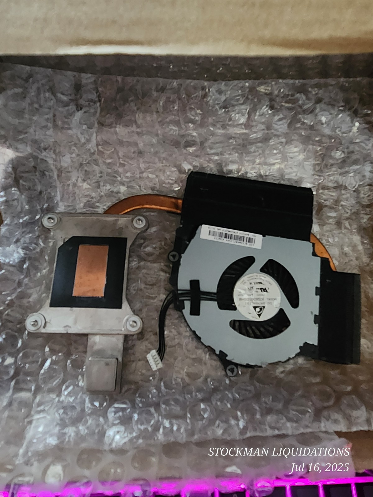 Genuine Lenovo Thinkpad Edge E431 – E531 CPU Fan Cooling Heatsink – 04Y1369