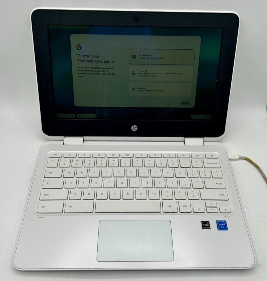 HP Chromebook x360, Touchscreen, N3350, 4GB RAM, 32GB eMMC, Chrome OS, 14″