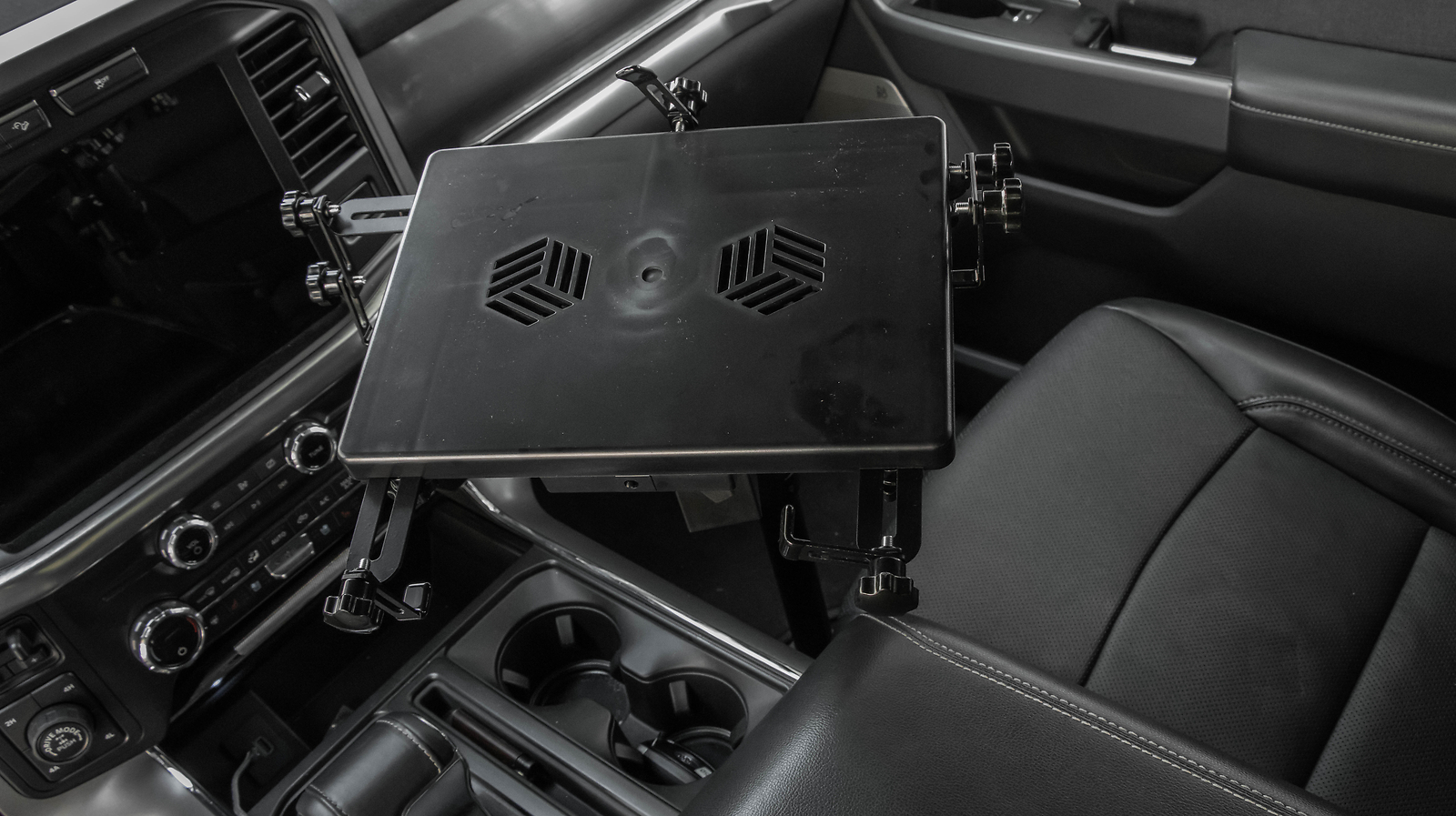 Heavy Duty Truck Laptop Mount for Toyota Tacoma 2024 2025 Adjustable Aluminum