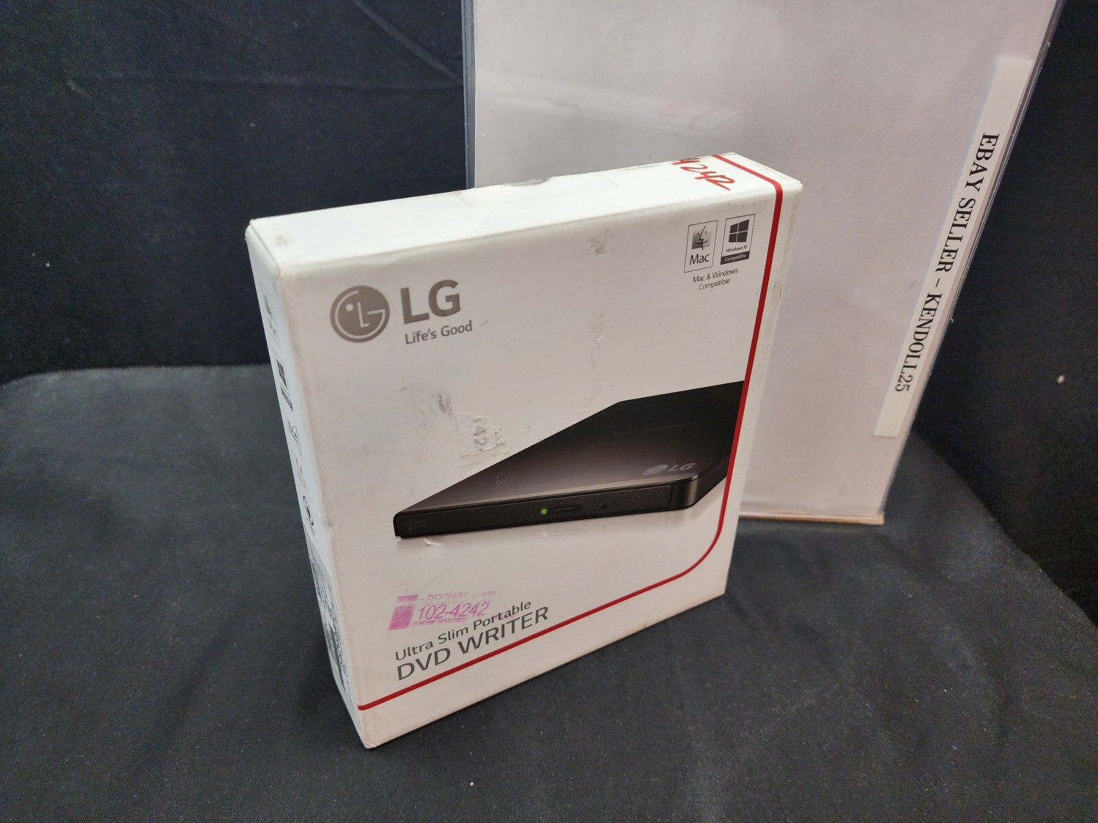 Unused LG Ultra Slim Portable External USB DVD Writer Drive GP65NB60 – Fast Ship