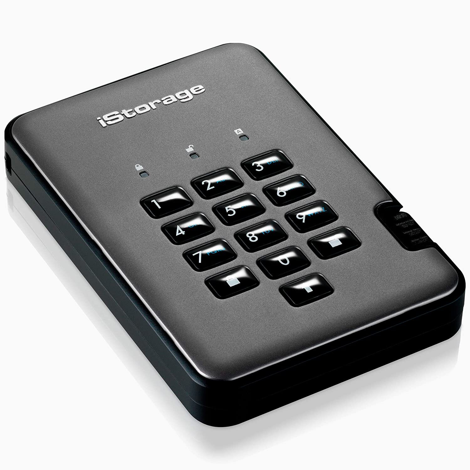 Diskashur PRO2 HDD 2TB Secure Portable Hard Drive, Password Protected