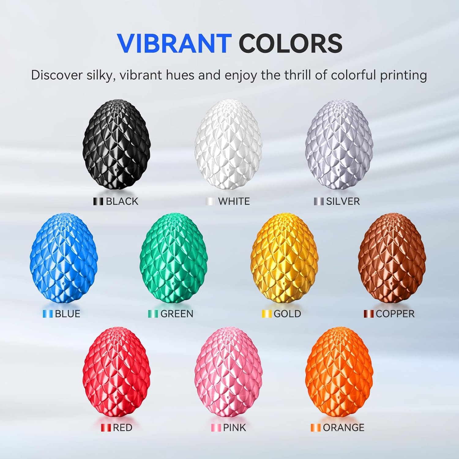 BUY 10 PAY 6🎁JAYO 1.1KG PLA Matte PLA+ SILK PETG 3D Printer Filament 1.75mm ABS