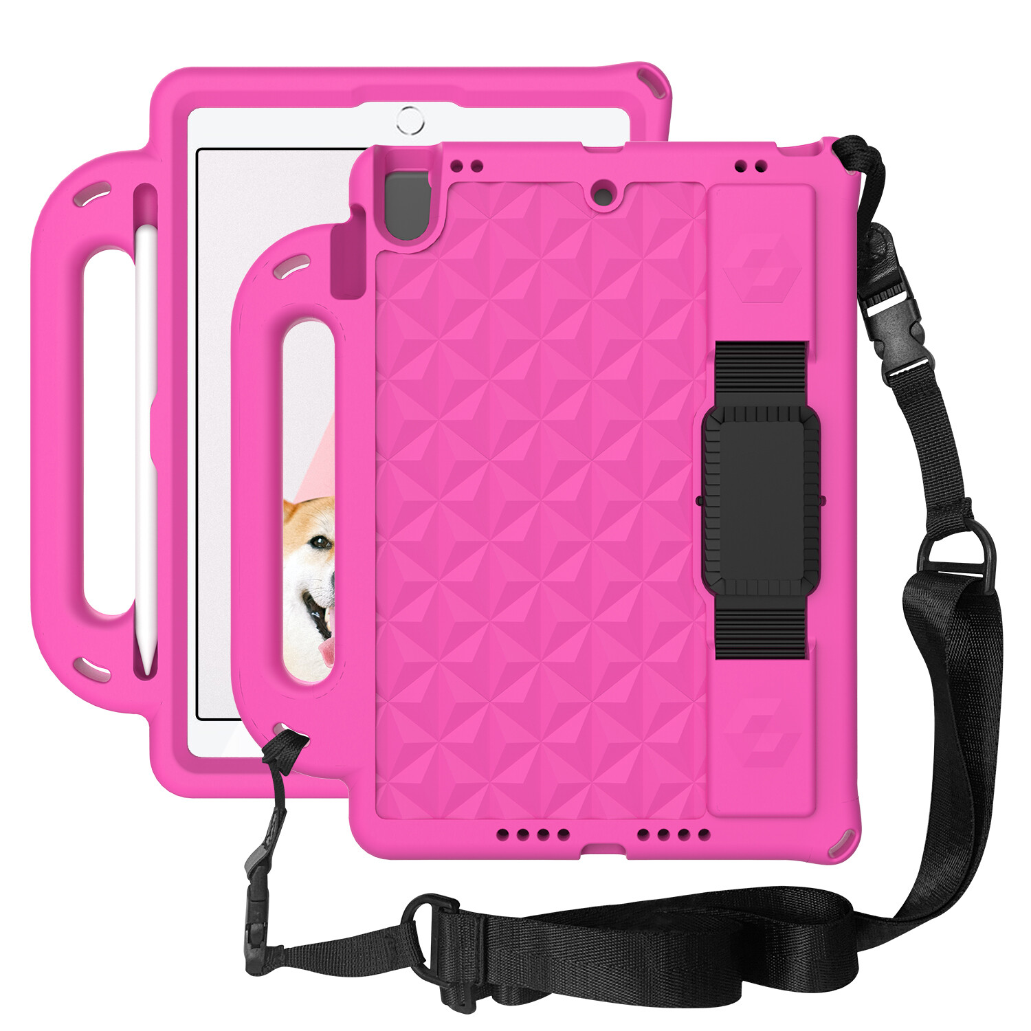Shockproof Case With Shoulder Strap Cover For iPad 5th 6th 7th 8th 9th Gen Mini