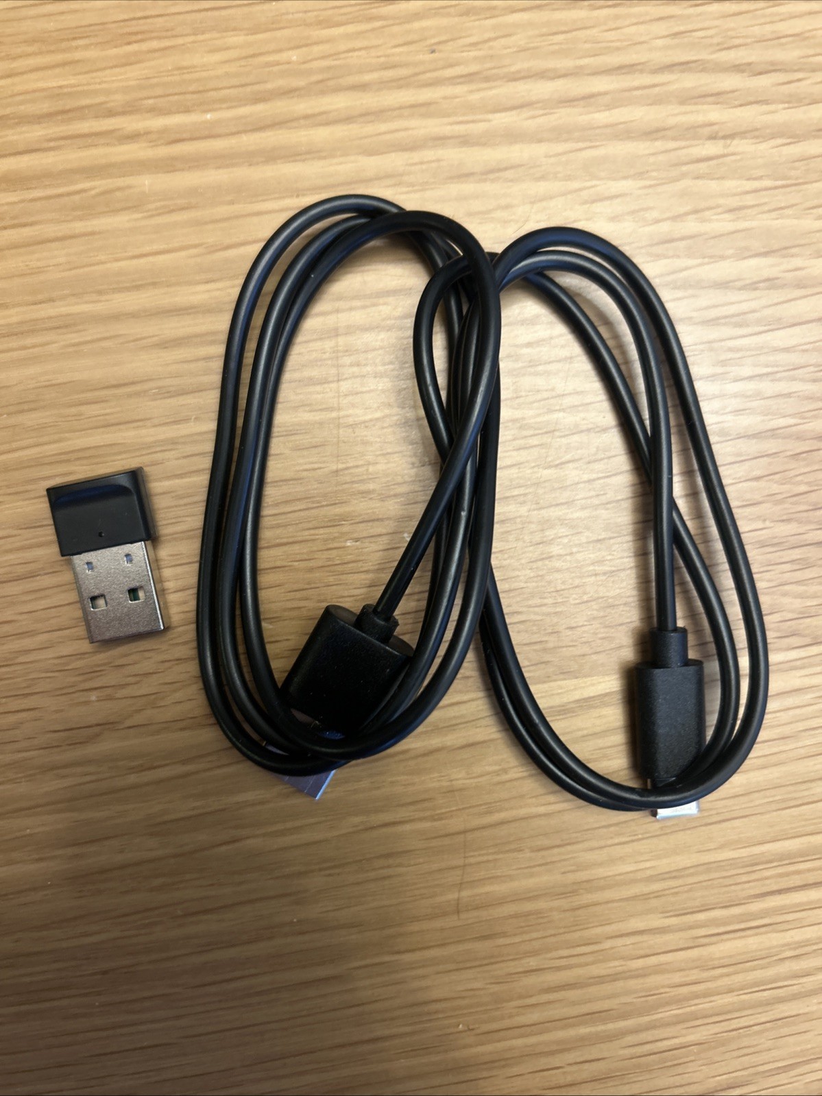 Bluetooth Wireless Mono Headset w/ Mic | USB Dongle + Charging Base