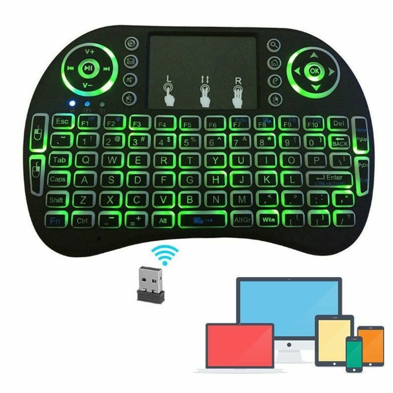 Lot Mini 2.4G Wireless Keyboard with Touchpad for PC Android TV Kodi Media Box