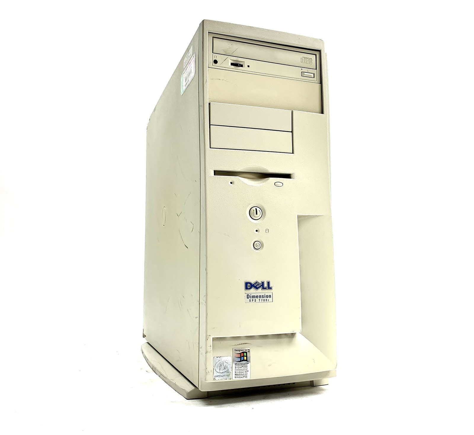 Dell Dimension XPS T700r Pentium III 700MHz 256MB NO/HDD Vintage Computer PC