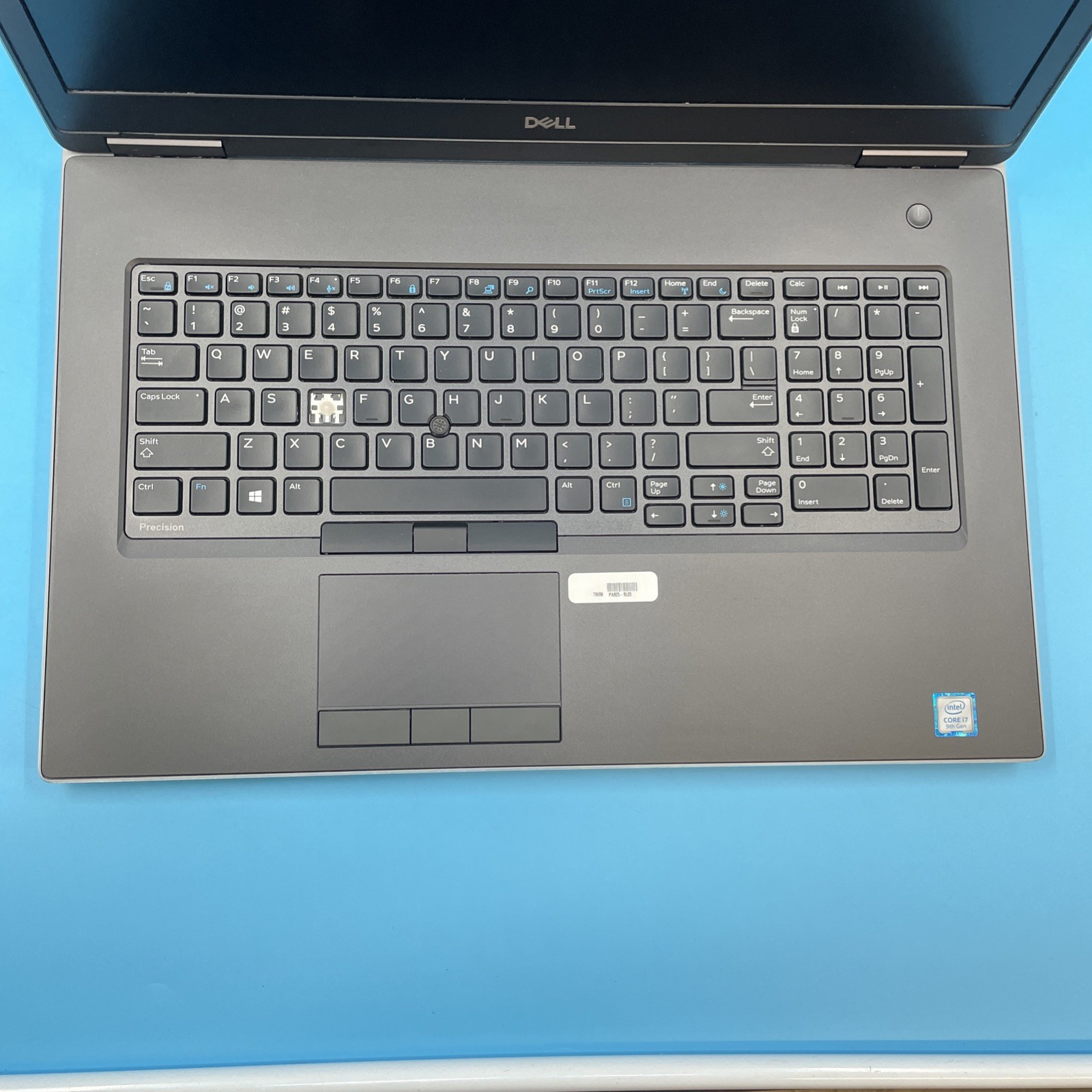 Dell Precision 7740 | i7-9750H | 64GB | NO DRIVE | RTX 3000 | NO OS | 50% BATT