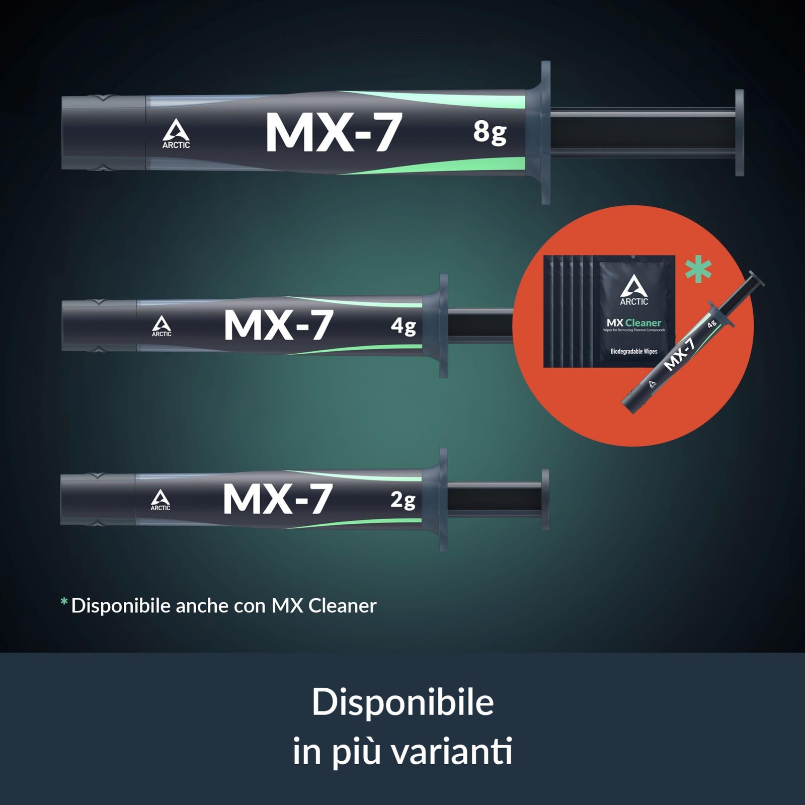 ARCTIC MX-7 (8 g) – Ultimate Performance Thermal Paste for CPUs, Consoles,…