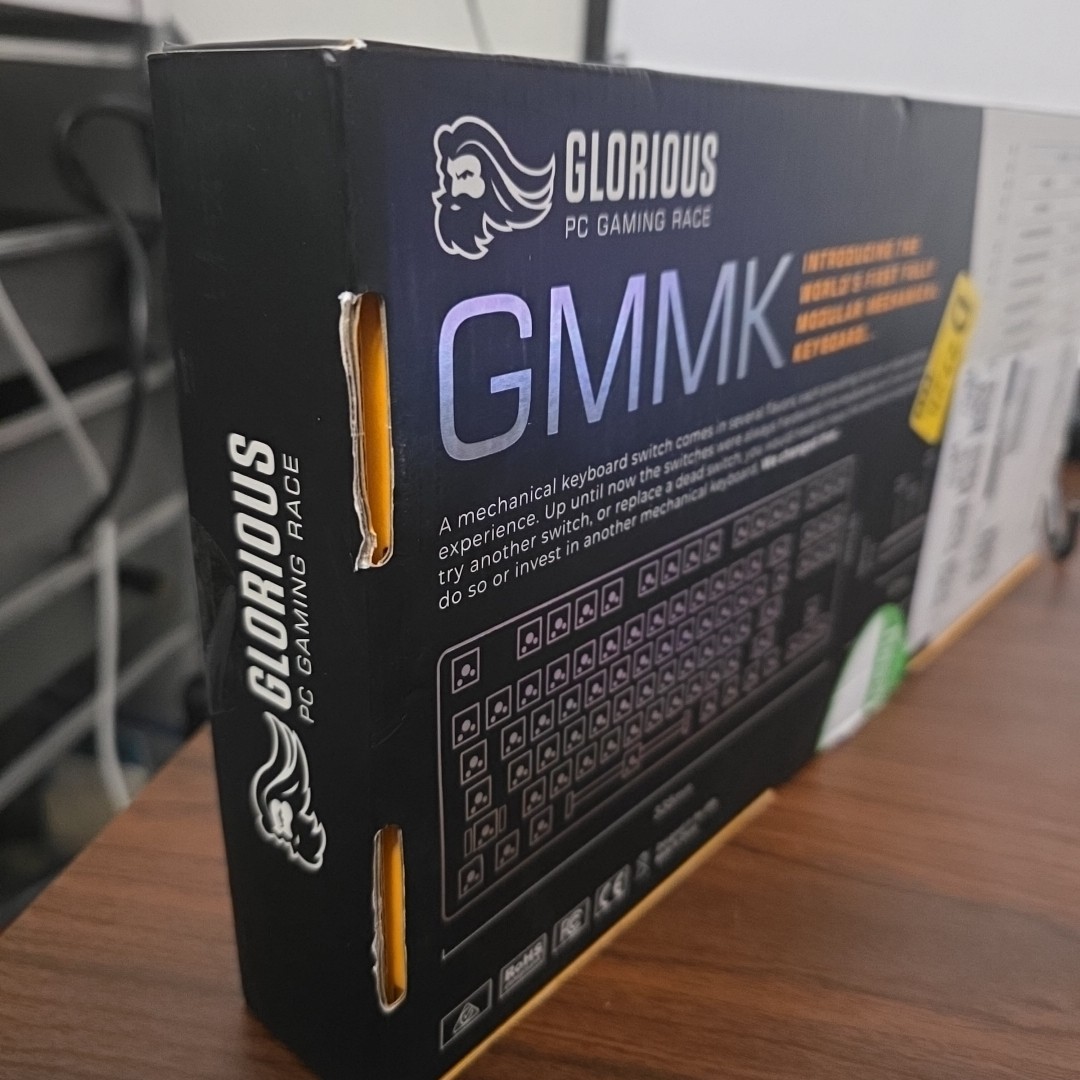 Glorious GMMK-COMPACT-RGB Wired Keyboard Barebone Edition