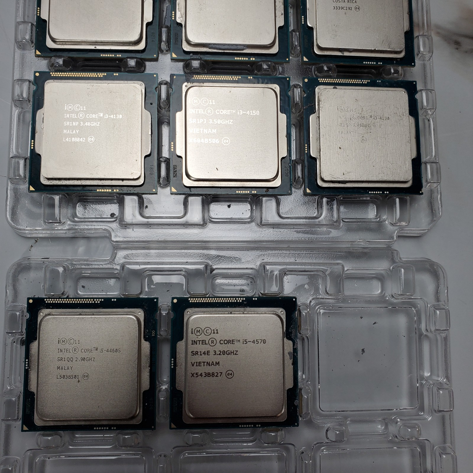 (Lot of 118) Intel 4th Gen Core i3 i5 i7 Desktop CPUs – Mixed Processor Lot READ