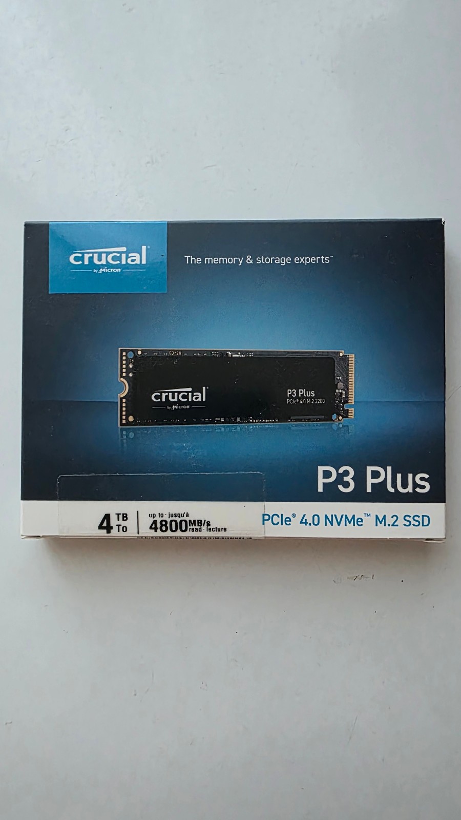 Crucial P3 Plus 4TB NVMe Internal SSD (CT4000P3PSSD8)