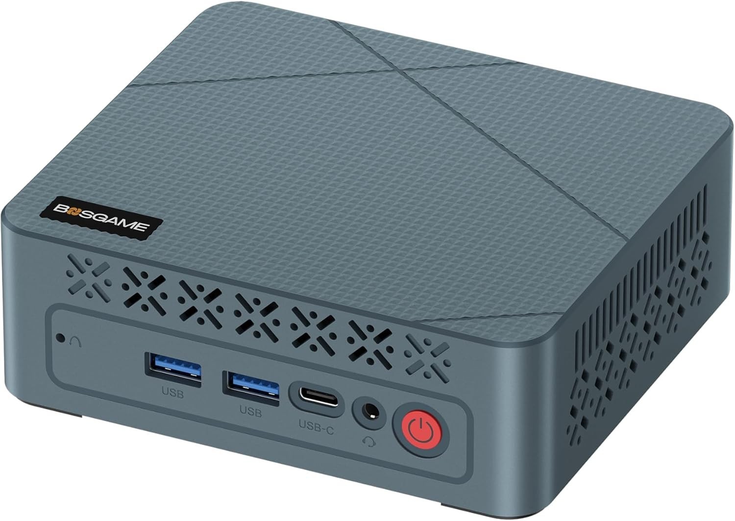 BOSGAME E2 Mini PC AMD Ryzen 5 3550H 16GB RAM 512GB NVMe SSD Triple Display 4K