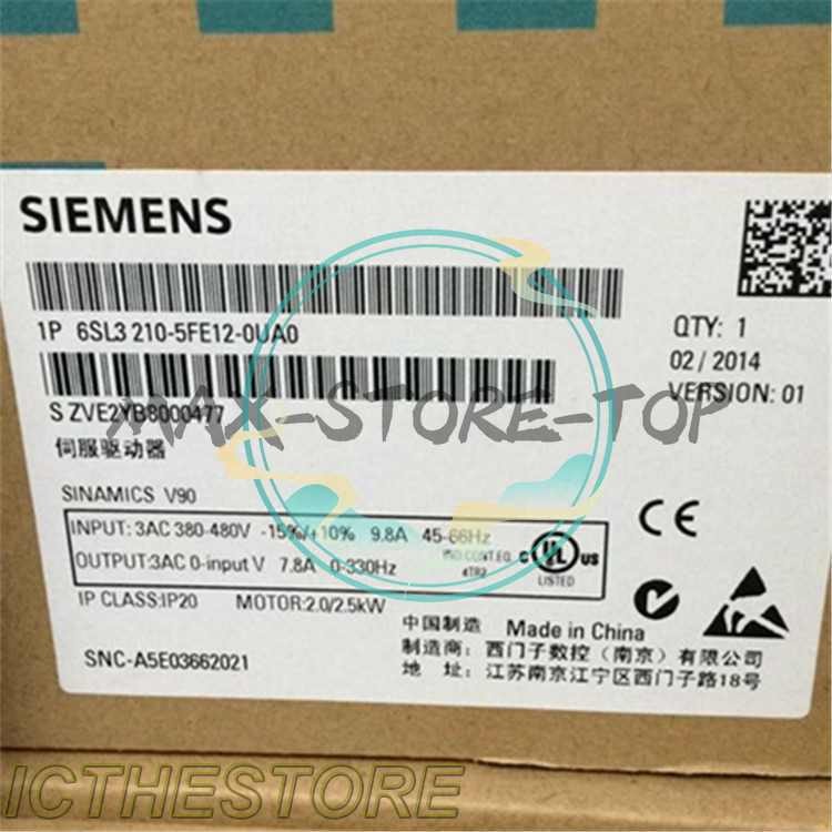 NEW 6SL3210-5FE12-0UA0 OUAO V90 380-480V 2.0/2.5kW By DHL or Fedex