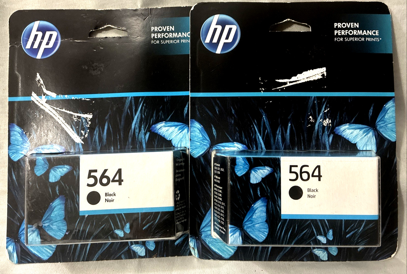 🔥BRAND NEW🔥 2- HP 564 Photo Black Ink Cartridges (CB316WN)