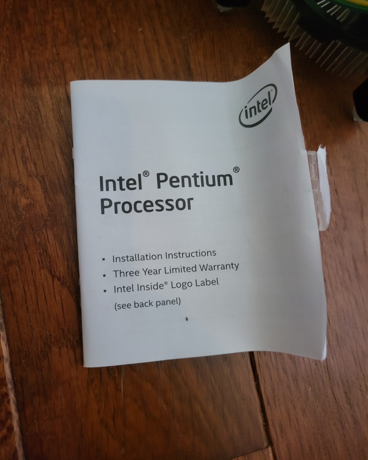 Intel Pentium G4560 – 3.5 GHz Dual-Core (BX80677G4560) Processor – Stock Cooler
