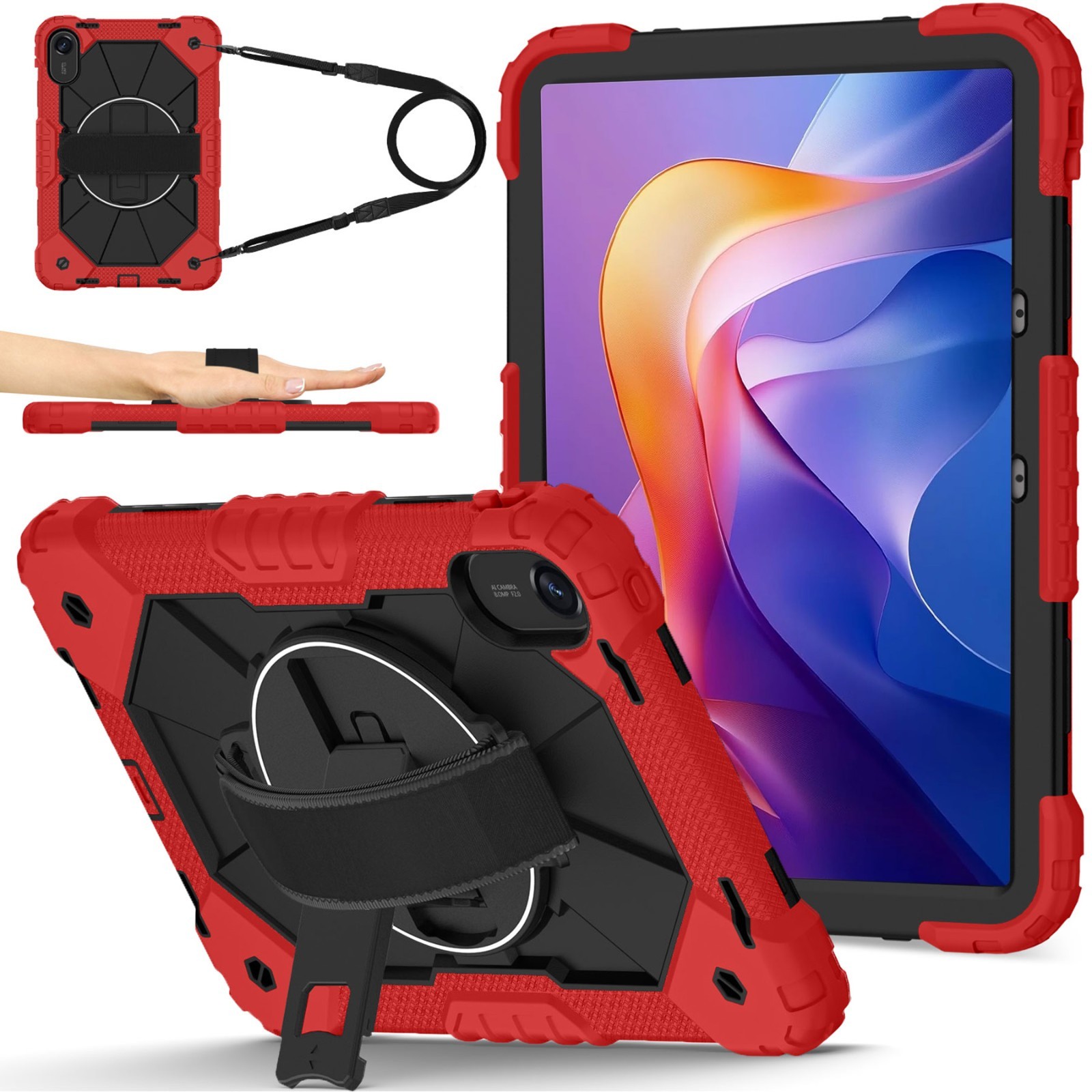 Heavy Duty Case For Xiaomi Redmi Pad 2 11″ 2025 Shockproof Cover w Stand Strap