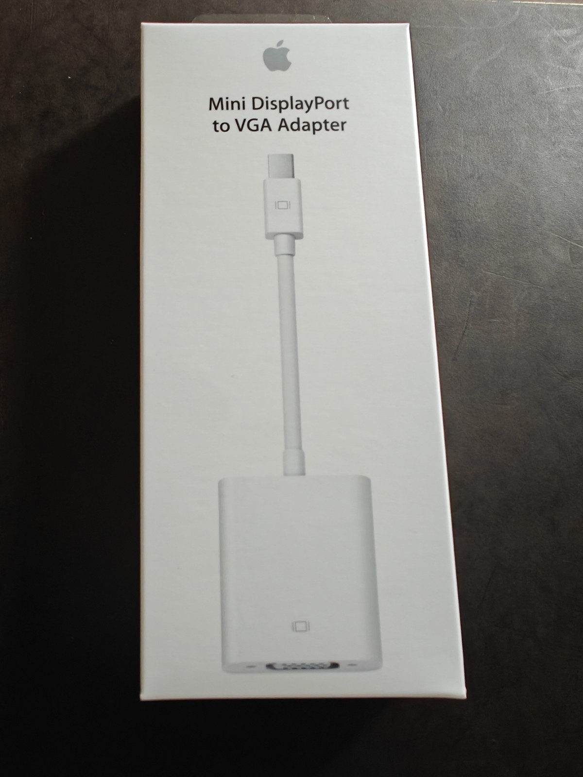 Genuine Apple Mini DisplayPort to VGA Adapter MB572Z/B – Model A1307 -NEW IN BOX