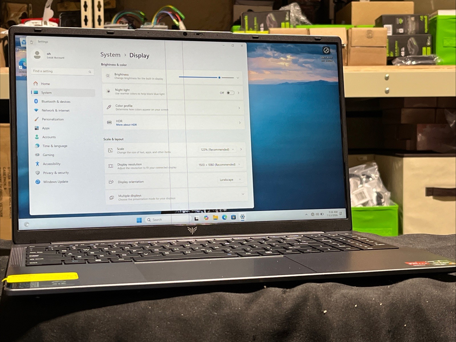 (2) Acemagic LX15 laptops, charger, Works