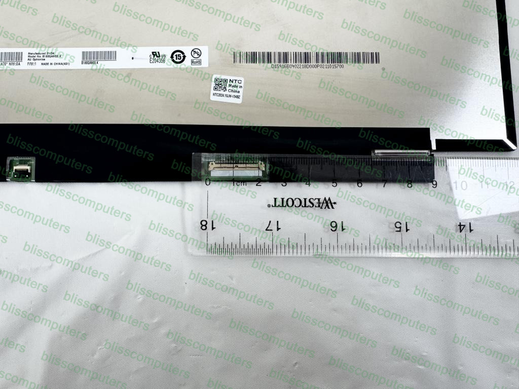 AU Optronics B160QAN02.K 16″ Laptop Screen 2560×1600 165Hz