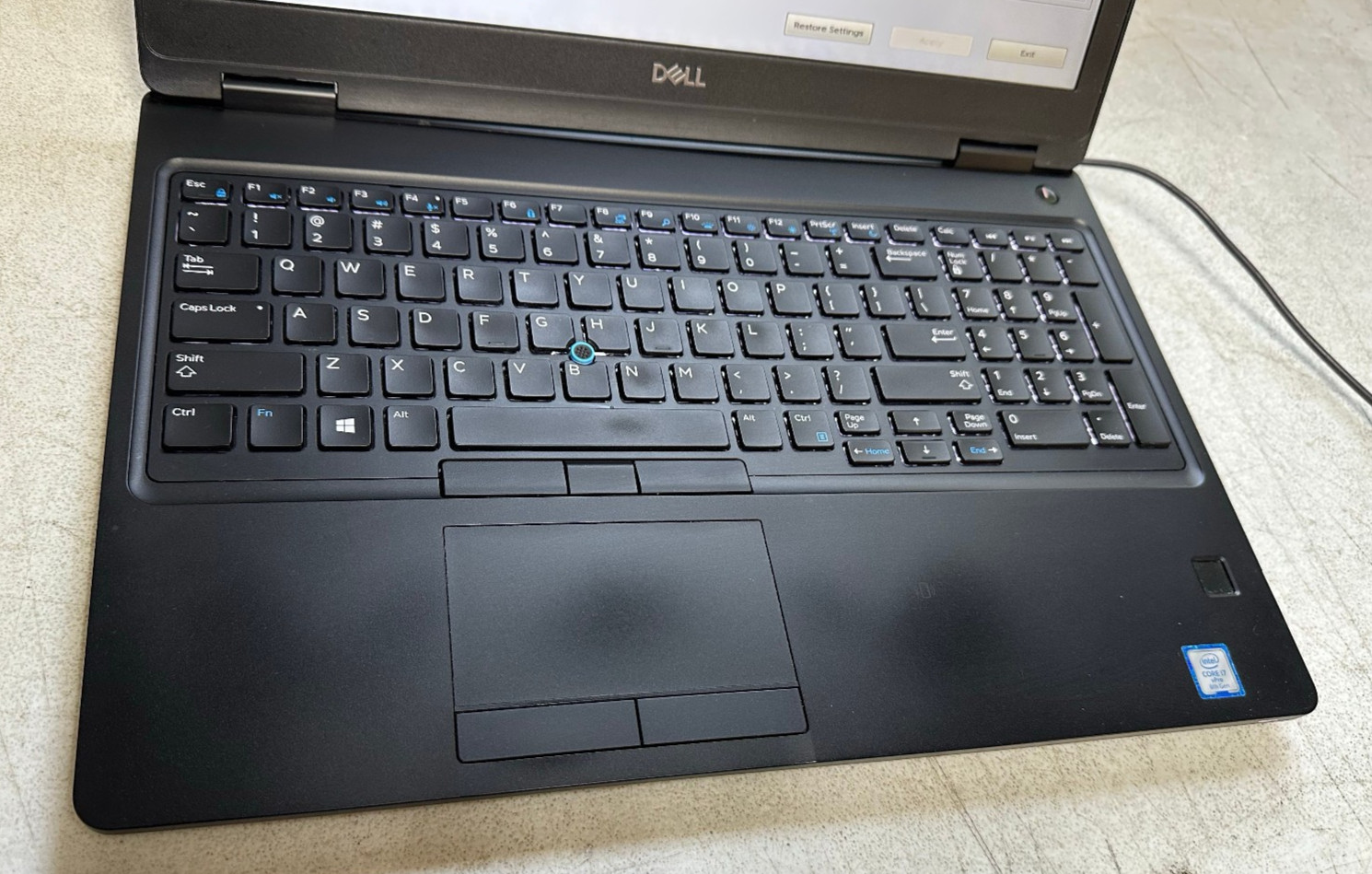 Dell Latitude 5590 15.6FHD (i7-8650U @1.90, 16GB RAM, Boot To Bio) NO HD/ADAPTER