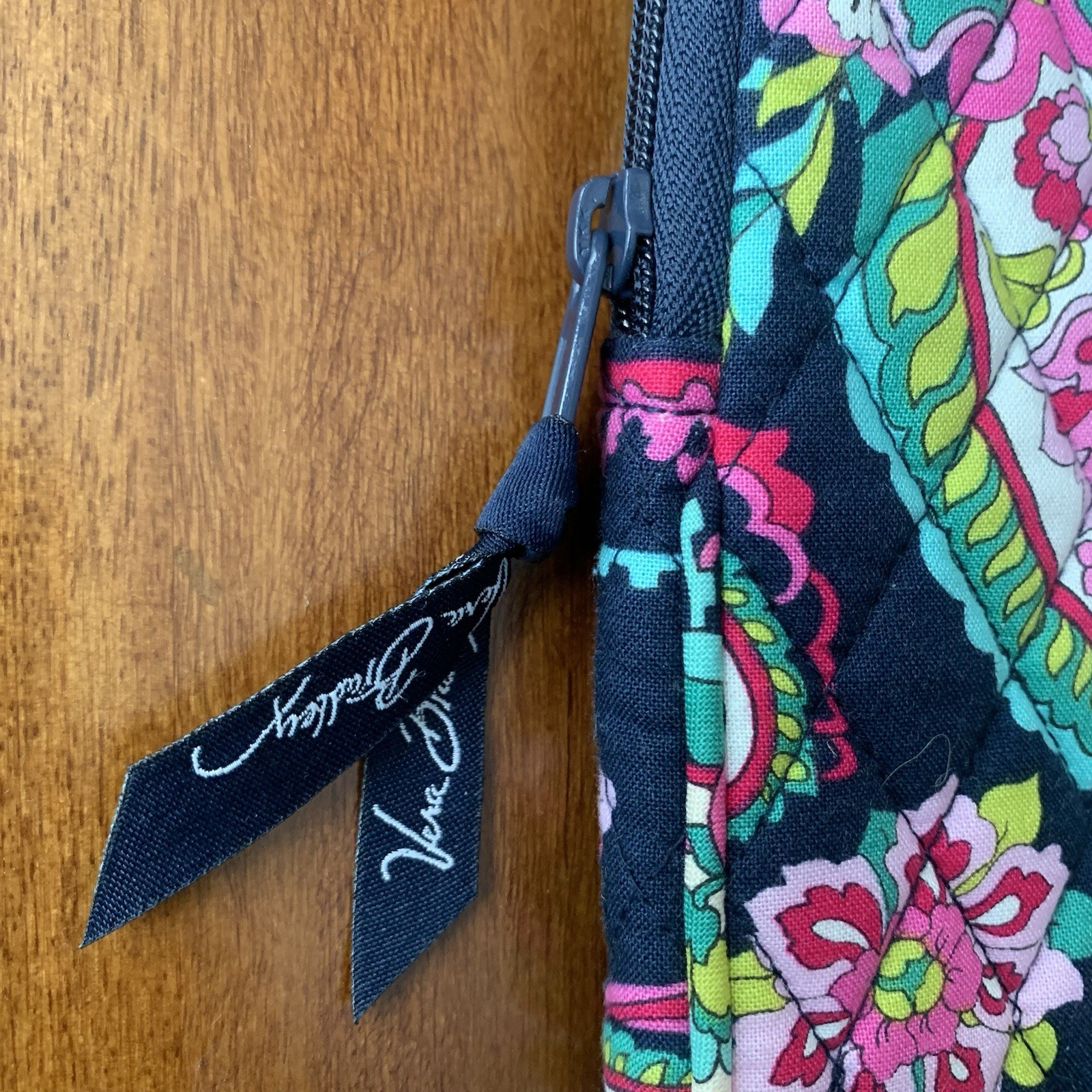 VERA BRADLEY Quilted Zippered iPad Tablet Case Retired Petal Paisley