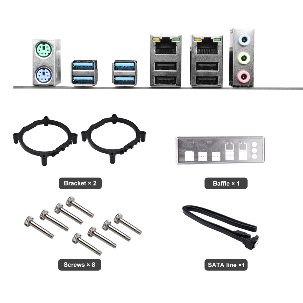 X99 Dual CPU Motherboard LGA 2011-3 DDR3 M.2 PCI-e 3.0 USB 3.0 – Xeon E5 V3/V4