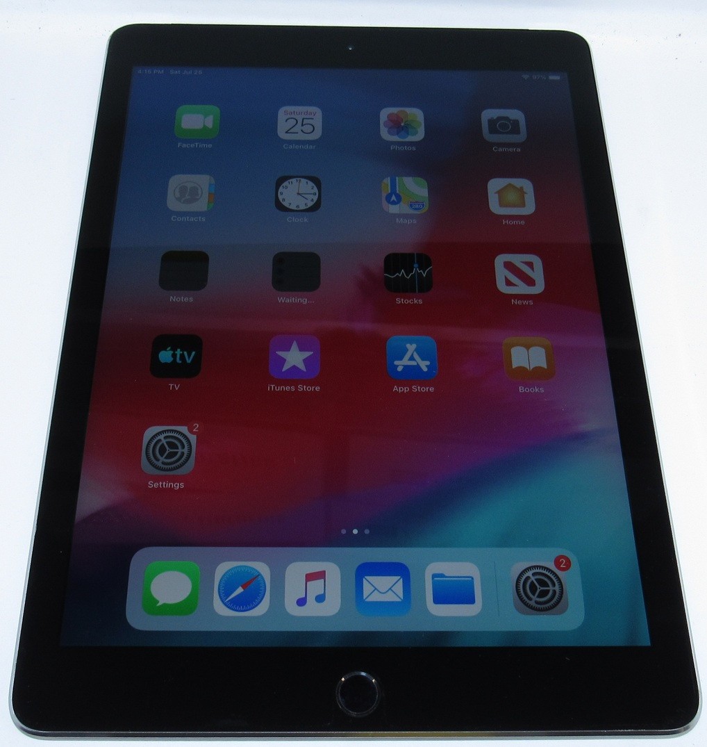 Apple iPad Air 2 9.7 64GB WiFi+Cellular Space Gray, A1567, 92%+ battery Health