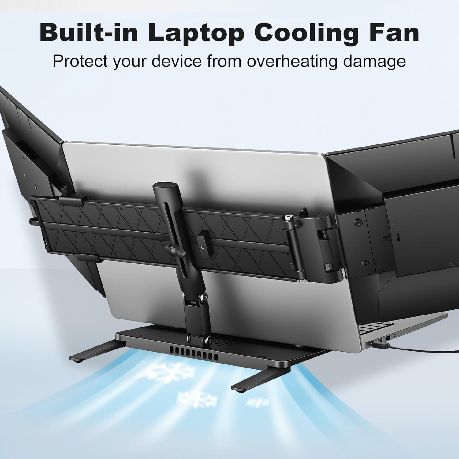 DEPGI 14″ Laptop Screen Extender, 1200P FHD Portable Triple Monitor DE141NB