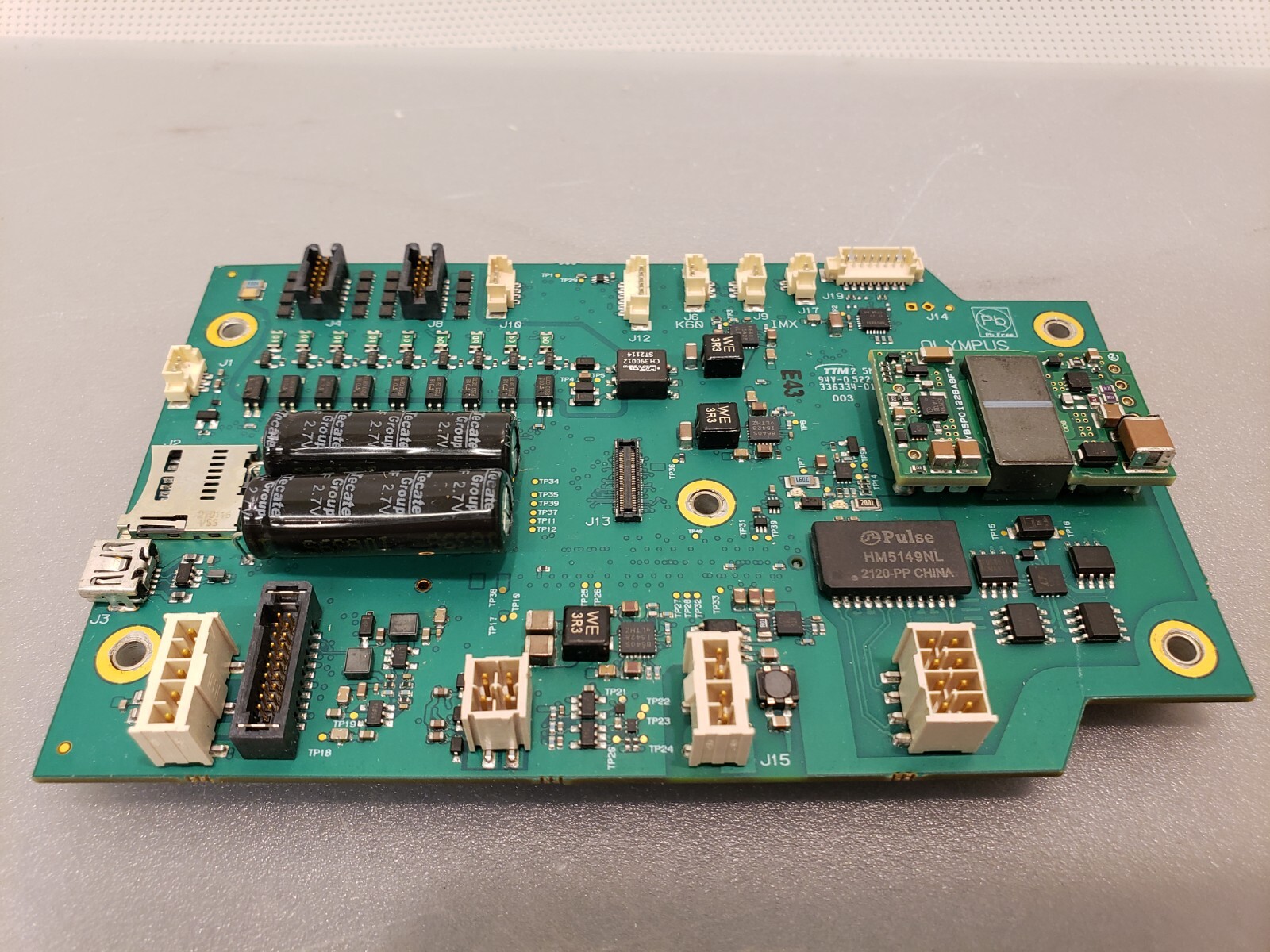 Olympus I/O board 10-012639-00_r5 Backplane Part