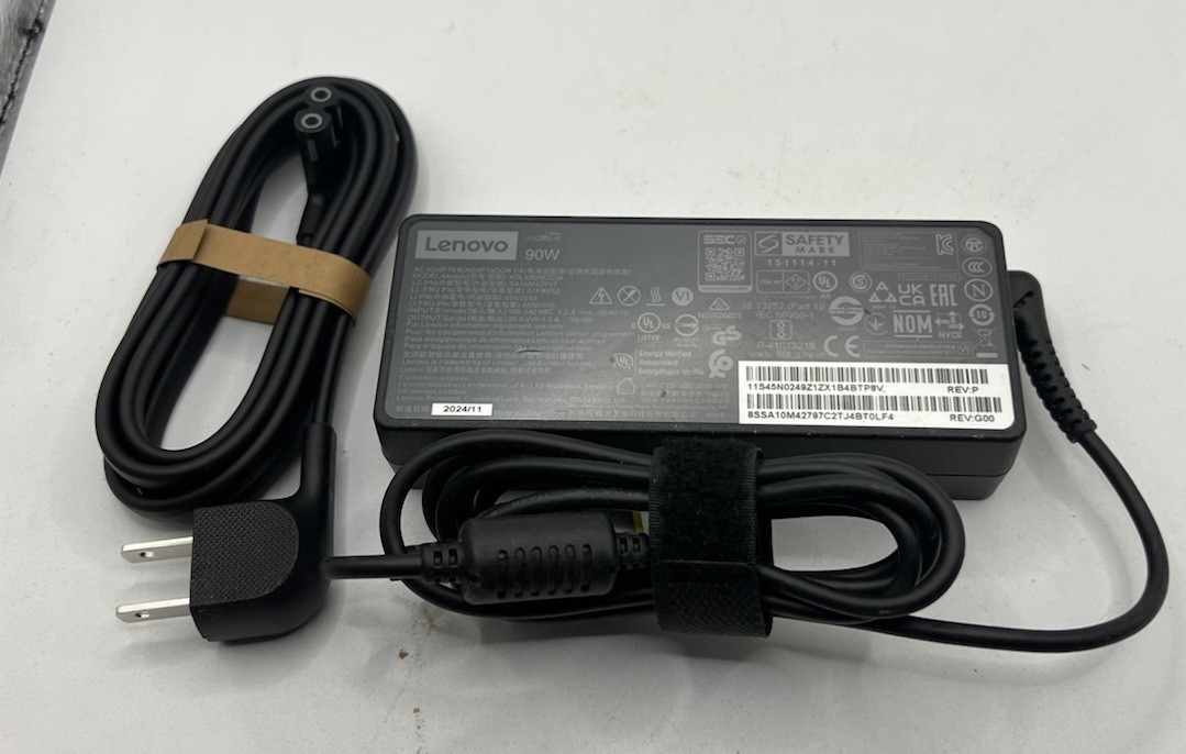 Genuine LENOVO ADLX90NCC3A 20V 4.5A 90W AC Power Adapter Charger