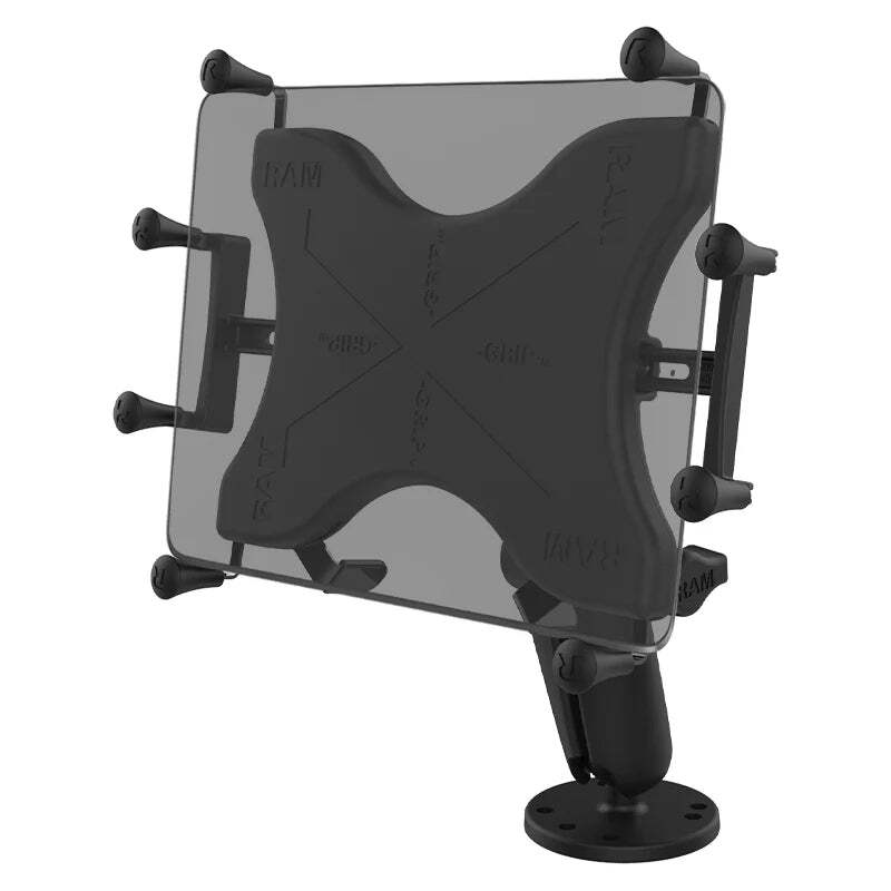 RAM-B-101-C-UN11U RAM X-Grip® Drill-Down Double Ball Mount for 12″-13″ Tablets