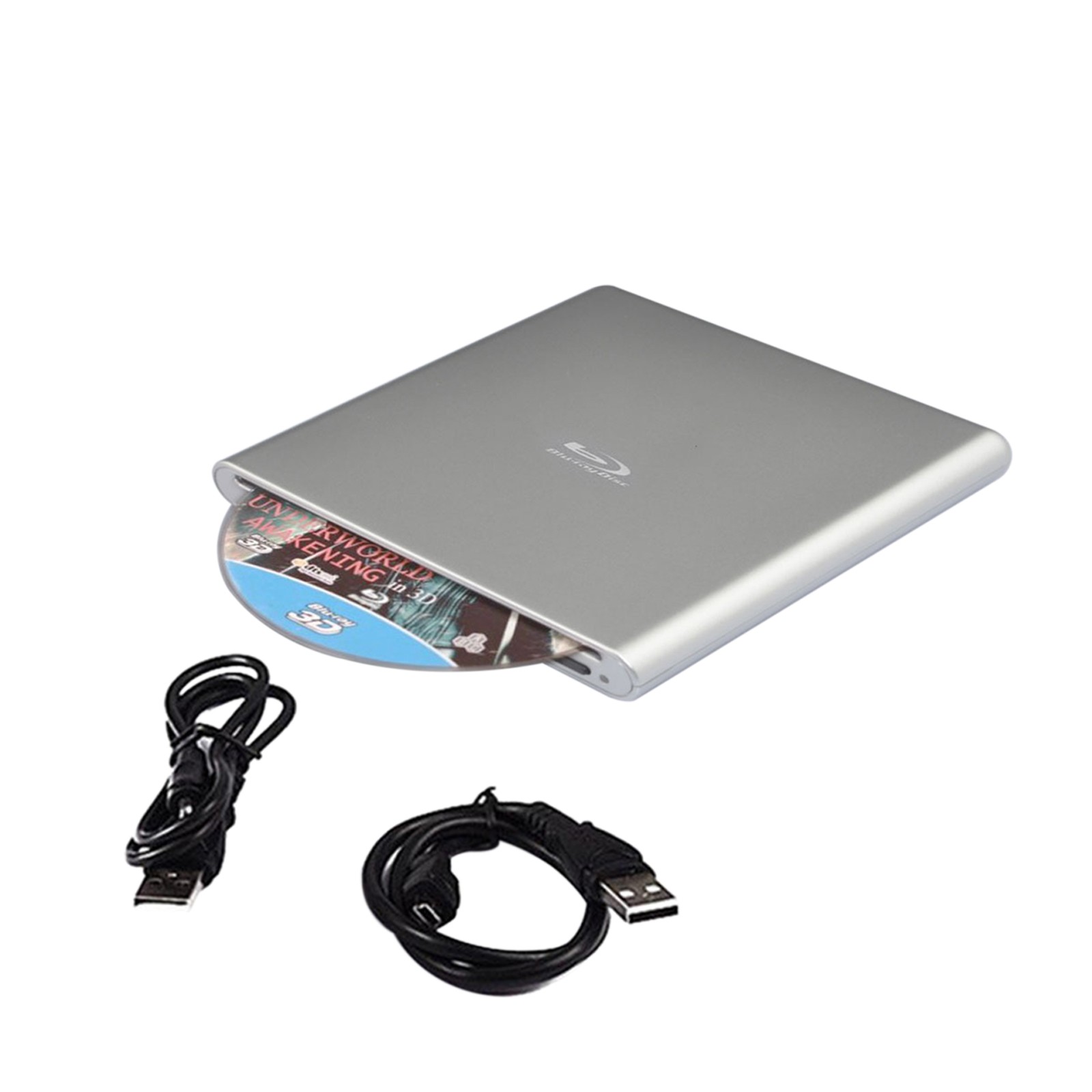 Genuine 6X Blue ray Burner External USB 3.0 Player DVD CD BD Recorder PC Drive