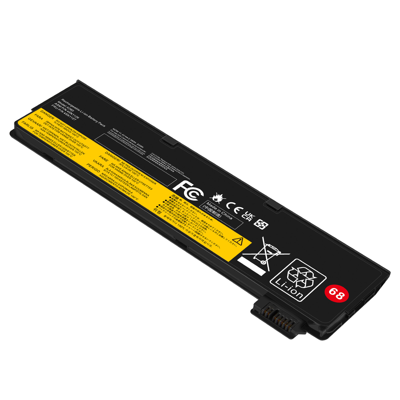 LOT OF 68+ Battery X240 X260 For Lenovo Thinkpad T440 T450 T450S T460 L450 L460