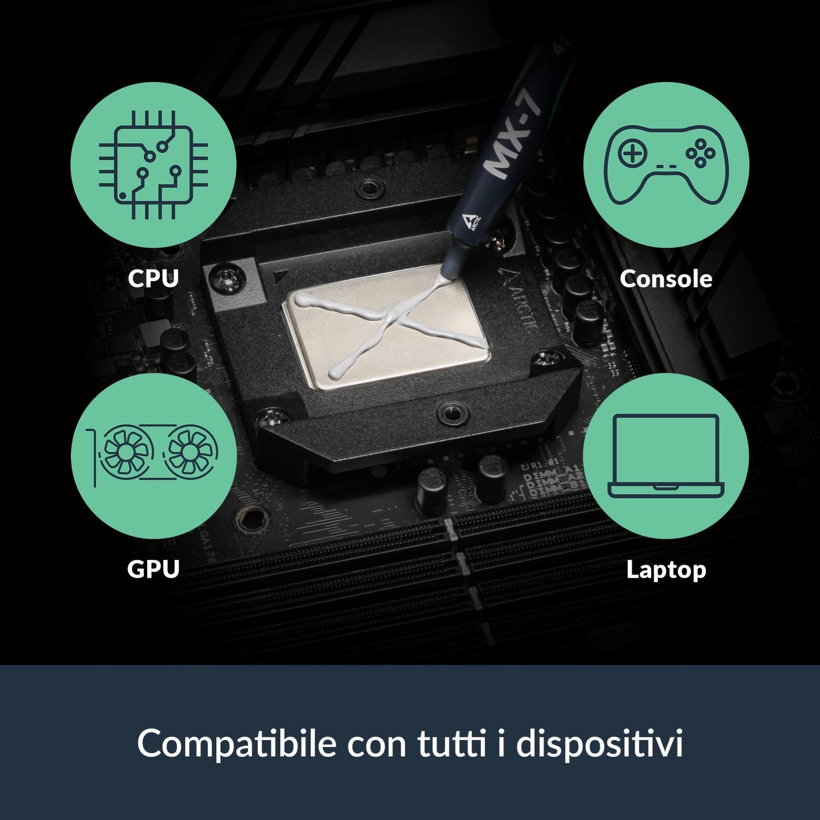 ARCTIC MX-7 (8 g) – Ultimate Performance Thermal Paste for CPUs, Consoles,…