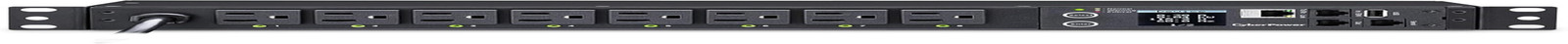 Cyberpower 1U Rackmount Switched PDU, 8 Outlets, 15A, 100-120V