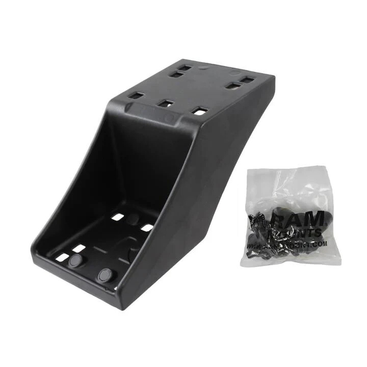 RAM Mount Offset 4″ Riser Base for No-Drill Vehicle Mount Assemblies RAM-VB-SB4