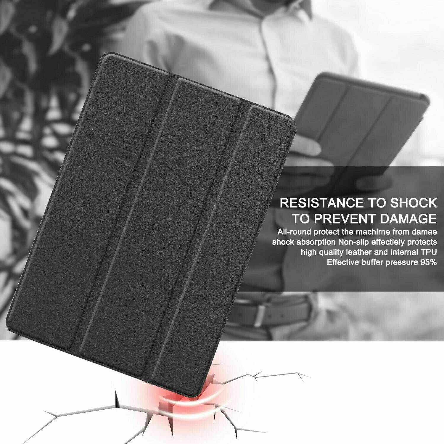 Smart Case Cover For iPad 10.2″/9.7″9/8/7/6/5th Gen Pro 11″ Mini Auto Wake/Sleep