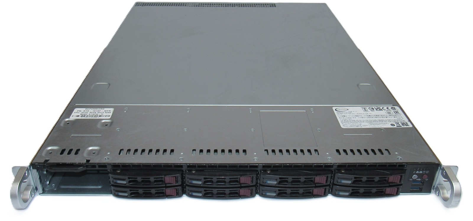 Supermicro 10 bay 2.5″ SuperServer , SYS-1019P-WTR WIO X11SPW-TF w/XEON 6244