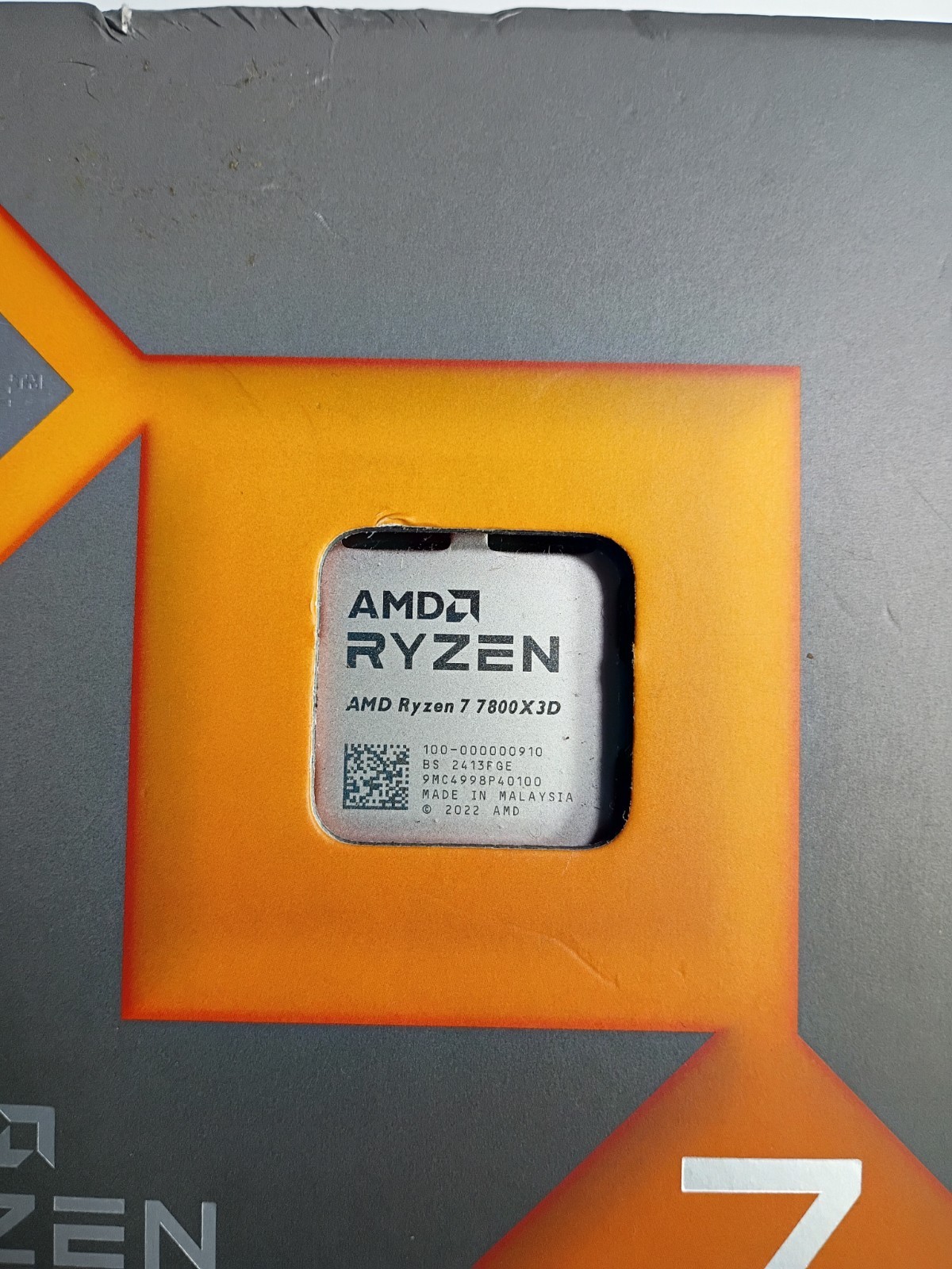 AMD Ryzen 7 7800X3D Processor 5 GHz, 8 Cores Socket AM5 ( NEW SEALED