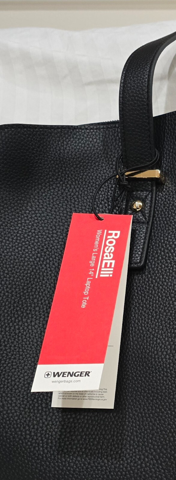 SALE: WENGER SWISSGEAR NWT WOMEN’S ROSAELLI 14” LAPTOP TOTE PURSE