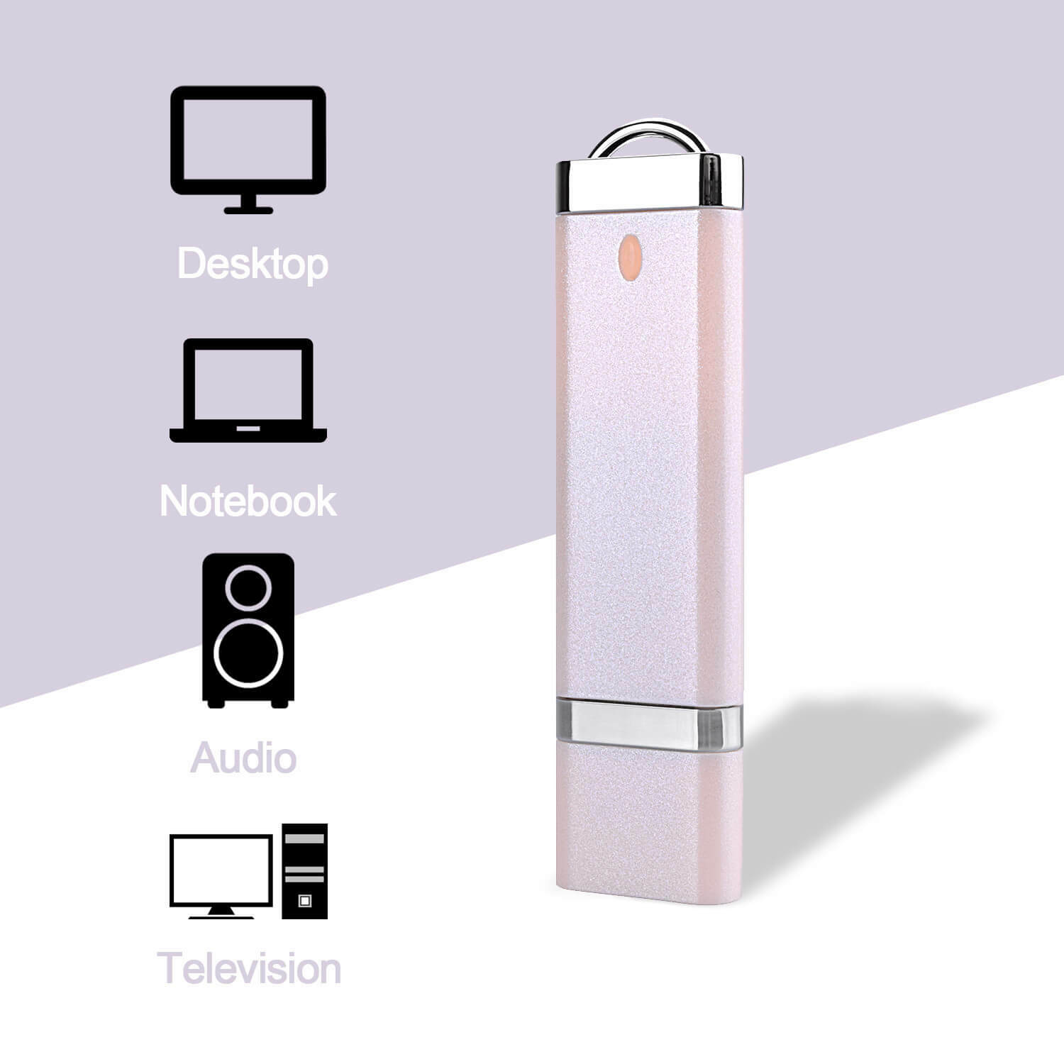 Kootion USB 2.0 32GB 3PCS USB Flash Drive Memory Storage Thumb Drive Mixed Color