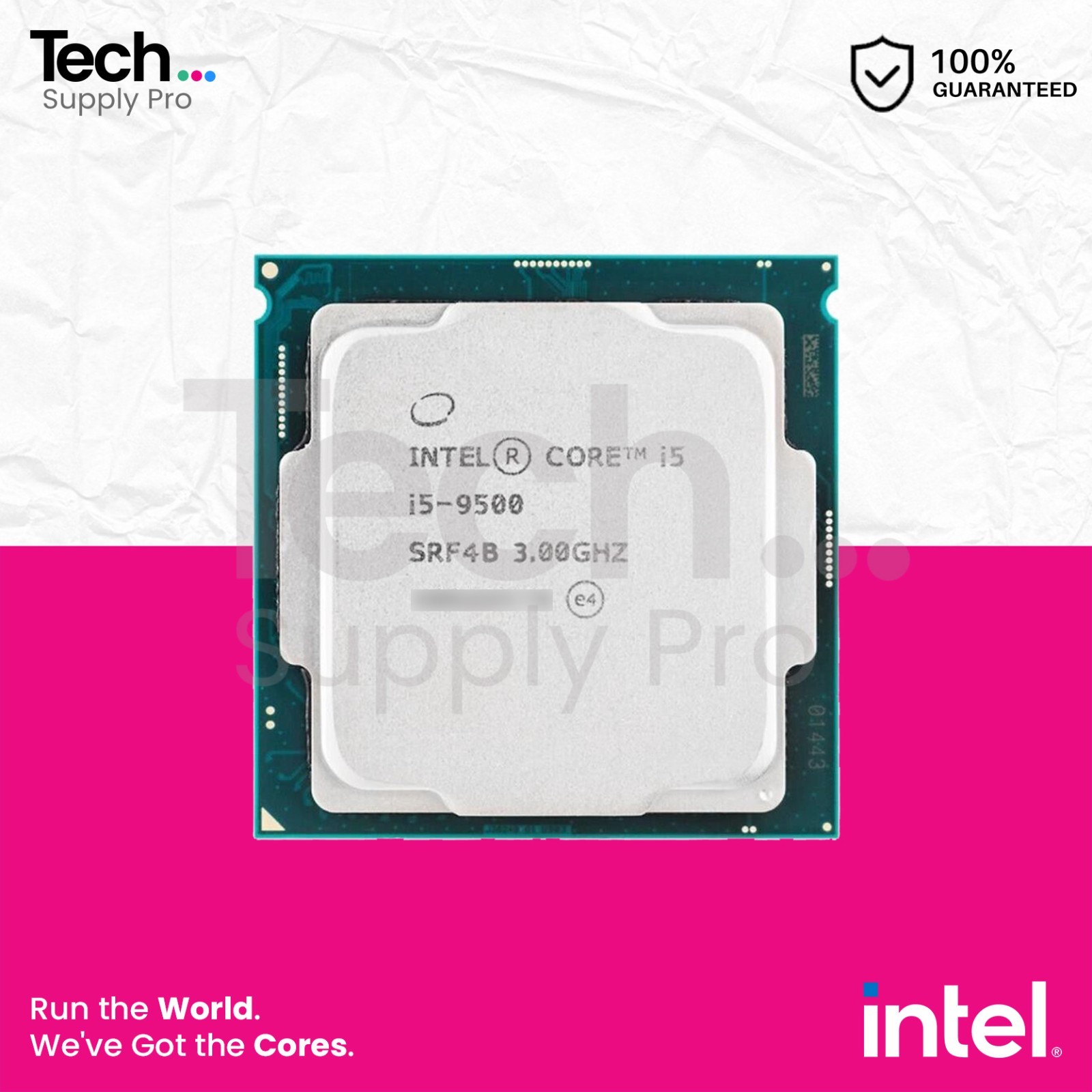 SRF4B Intel Core i5-9500 6-Core 3.00GHz 9MB 65W FCLGA1151 8GT/s Processor