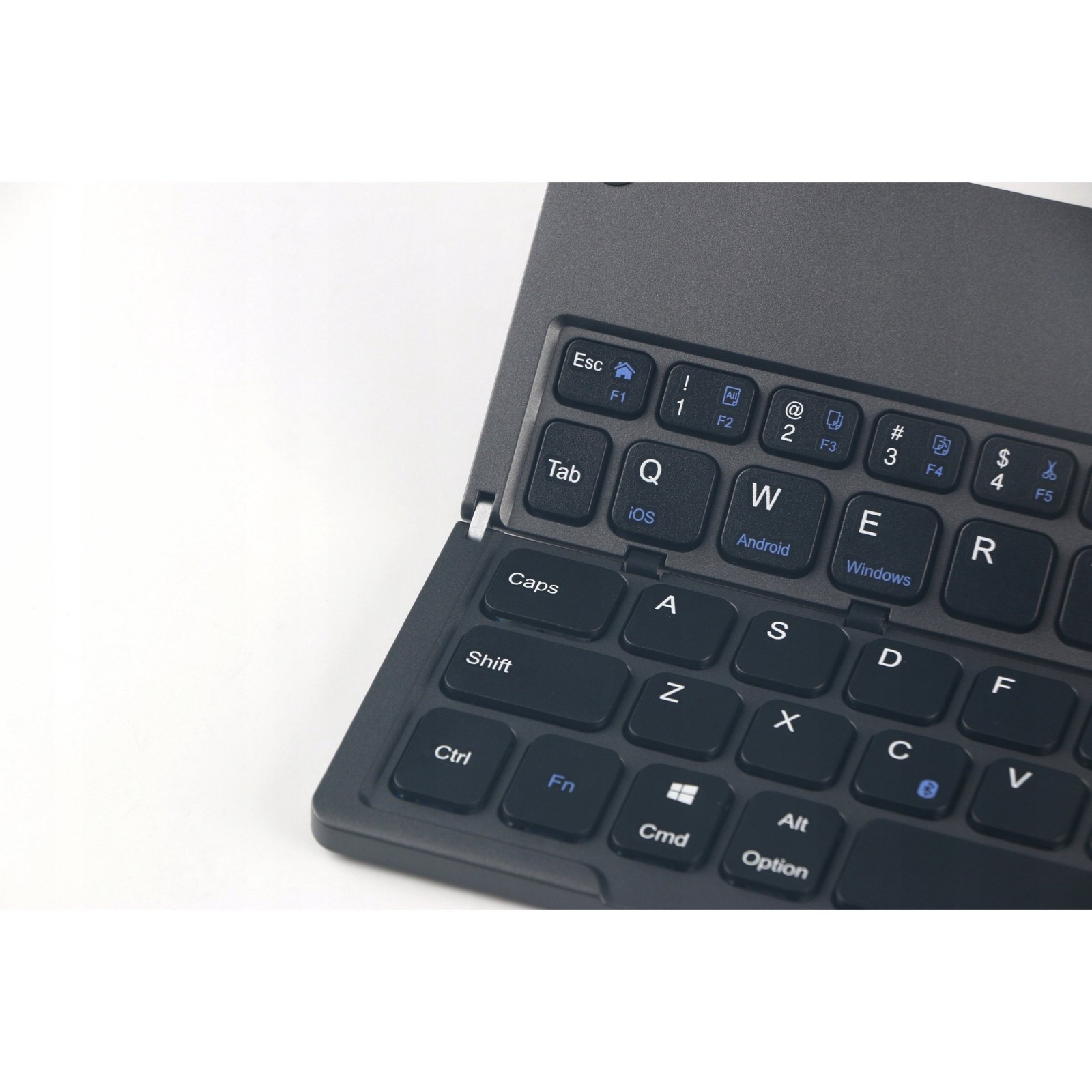 Mini Foldable Bluetooth Keyboard with Stand for Tablet iPad iPhone Android Phone