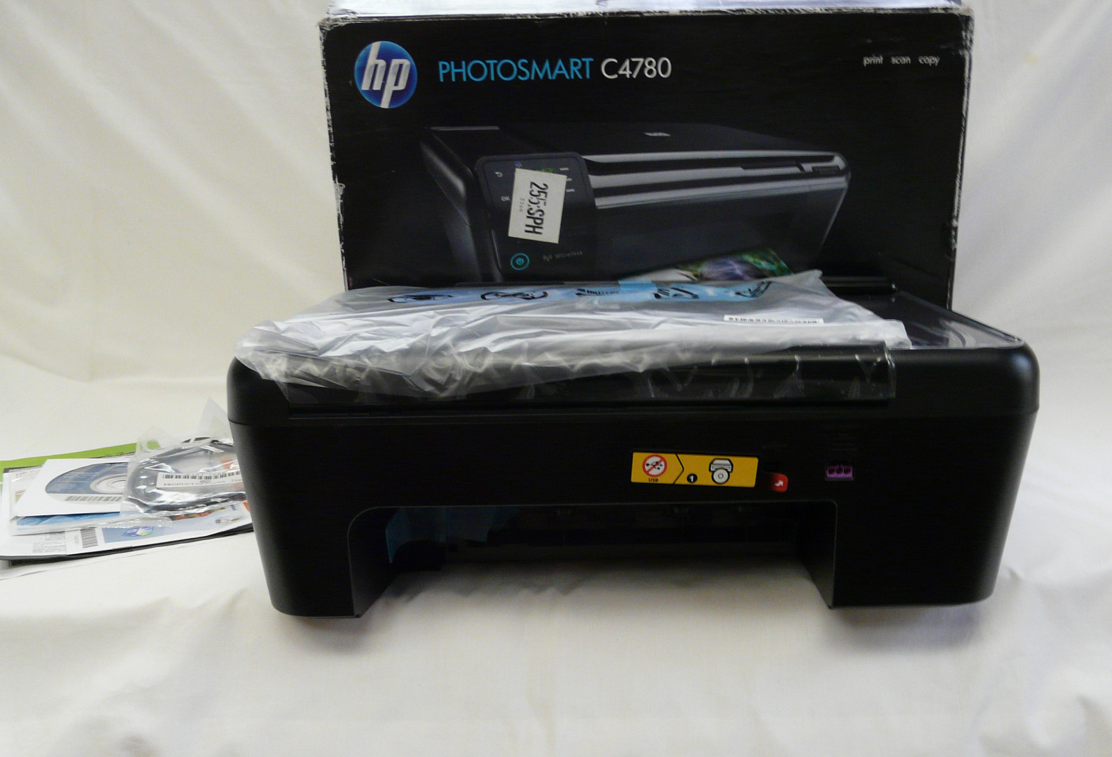 HP Photosmart C4780, New Replacement Printer -No Power Cord or Ink, Q830A