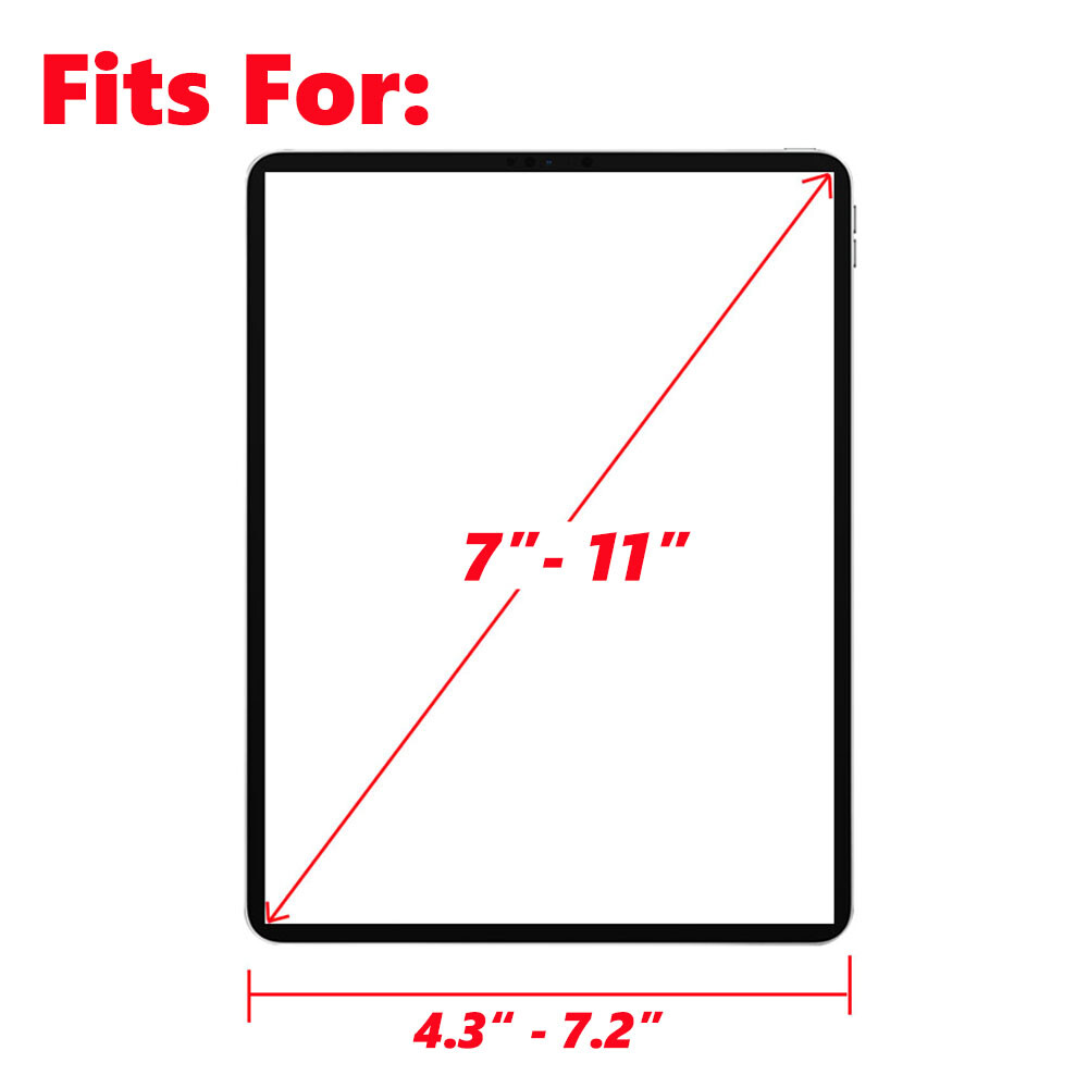 66.9″ Tablet Floor Stand Tripod Holder Bracket Adjustable Phone For 7″ -11″ ipad