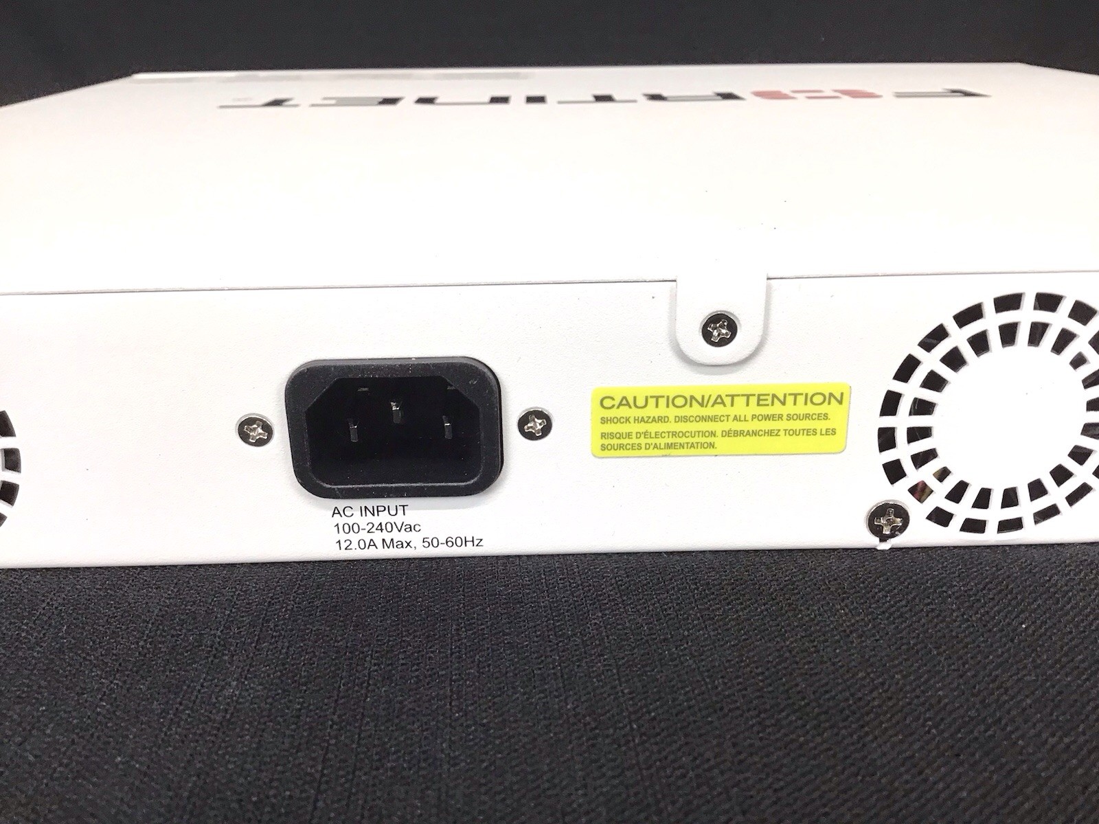 Fortinet FortiSwitch 448E-FPOE 48-port Ethernet Switch New Open Box Never Used