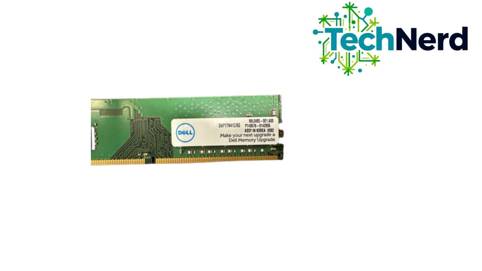 SNPY7N41C/8G Dell 8GB – 1Rx8 DDR4 UDIMM 2666MHz Non-ECC CL19